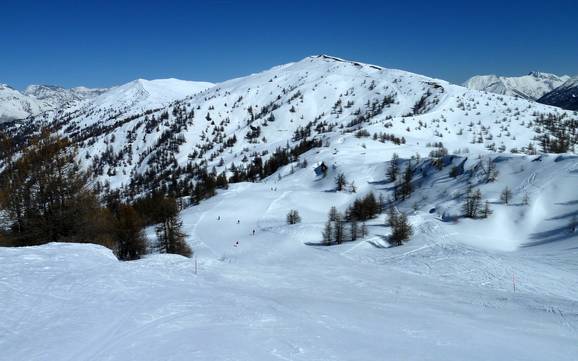 Val de Durance: beoordelingen van skigebieden – Beoordeling Via Lattea – Sestriere/Sauze d’Oulx/San Sicario/Claviere/Montgenèvre