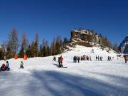 Oefenpiste Campetto aan de Crep di Pecol