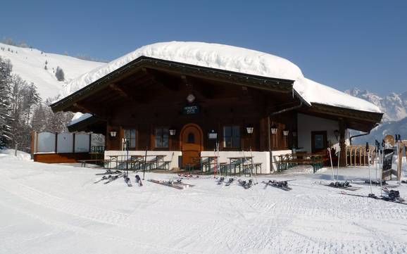 Hutten, Bergrestaurants  Loferer en Leoganger Steinbergen – Bergrestaurants, hutten Buchensteinwand (Pillersee) – St. Ulrich am Pillersee/St. Jakob in Haus/Hochfilzen
