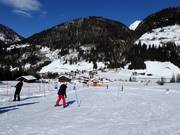 Oefenlift bij het dalstation