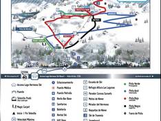 Pistekaart Lago Hermoso