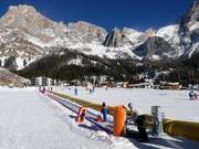 Accommodaties direct naast de skiweide Prà Nasse