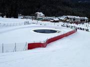 Opslagvijver bij de Karerpas