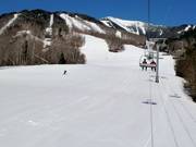 Makkelijke afdaling bij de Face Lift