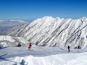 Start van de piste bij de Aerial Tram