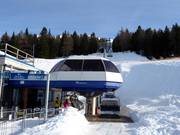 Albi de Mez-Cima Paganella - 4-persoons hogesnelheidsstoeltjeslift (koppelbaar) met kap