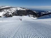 Perfecte pistepreparatie in het skigebied Kopaonik
