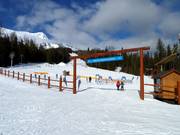 Beginnersgebied van de Winter Sports School