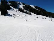 Gemakkelijke piste bij de Molly Hogan lift