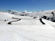 Grote opslagmeren voor de besneeuwing