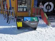 Afvalscheiding in het skigebied SilverStar