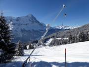 Lanzenbesneeuwing in het skigebied First