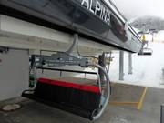 Stella Alpina - 6-persoons hogesnelheidsstoeltjeslift (koppelbaar)