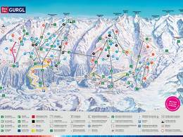 Pistekaart Gurgl – Obergurgl-Hochgurgl