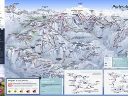 Pistekaart Les Portes du Soleil – Morzine/Avoriaz/Les Gets/Châtel/Morgins/Champéry