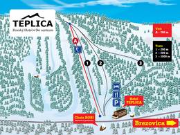 Skigebied Teplica – Brezovica