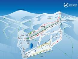 Pistekaart Dolní Morava – Králický Sněžník