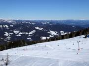 Panorama op de Gerlitzen en Klösterlebahn