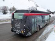 Elektrische skibus in Val d'Isère