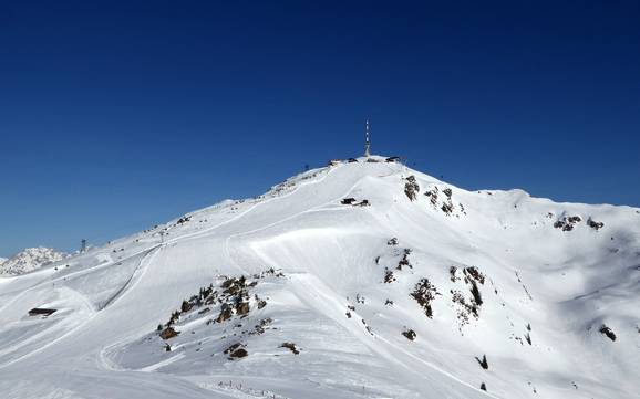 Grootste hoogteverschil in de regio Kitzbühel – skigebied Kitzbüheler Horn