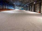 Geprepareerde piste in de skihal Snow Arena