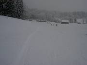 Verse verse sneeuw in Beuerberg