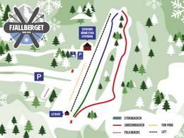 Skigebied Fjällberget