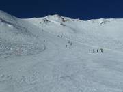 De zwarte Masnerkopfabfahrt