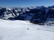Zwarte Wiedersberg afdaling bij de Hornbahn 2000