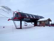 Pyramides - 4-persoons hogesnelheidsstoeltjeslift (koppelbaar)