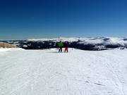 Start van de pistes bij de Aineck