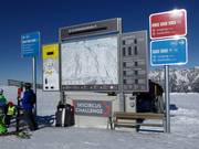 Groot informatiebord met detailweergave