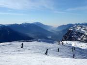 Uitzicht vanaf de Paganella op het Gardameer