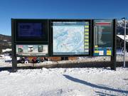 Informatiebord bij het tussenstation