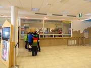 Verzorgde kassaomgeving