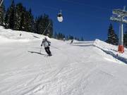 Afdaling bij de Mitterstein