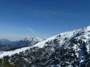 Uitzicht vanaf de Härmelekopf naar de Seefelder Joch