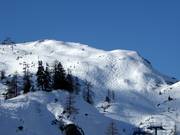 Heerlijke off-piste afdalingen bij de Lawinenstein