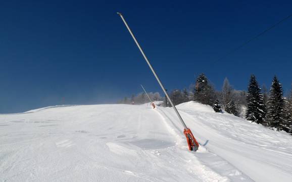 Sneeuwzekerheid Loferer en Leoganger Steinbergen – Sneeuwzekerheid Buchensteinwand (Pillersee) – St. Ulrich am Pillersee/St. Jakob in Haus/Hochfilzen