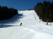Steilere afdaling bij de Kißlingerlift
