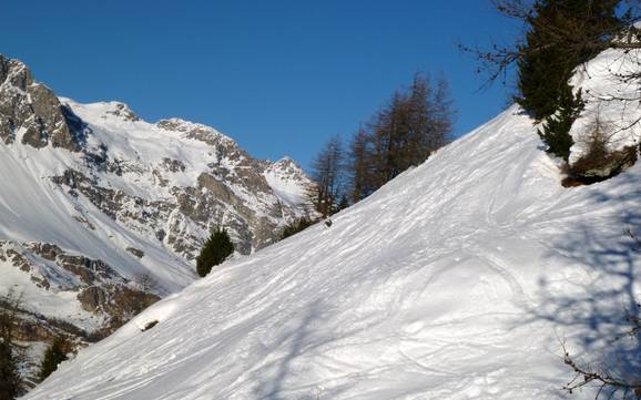 Skigebieden voor gevorderden en off-piste skiërs Bregaglia Engadin – Gevorderden, off-piste skiërs Aela – Maloja