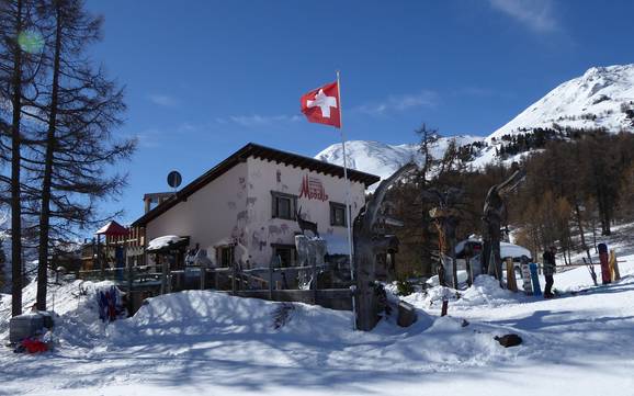 Hutten, Bergrestaurants  Vispertal – Bergrestaurants, hutten Bürchen/Törbel – Moosalp