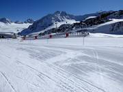 Beginnersgebied met transportband