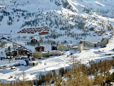 Franse Alpen: accomodatieaanbod van de skigebieden – Accommodatieaanbod Isola 2000