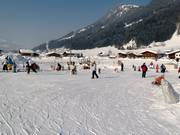 Oefenterrein bij het dalstation