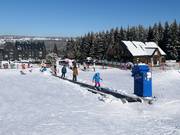 F1. Plešivec - Transportband/Moving Carpet