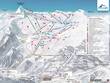 Pistekaart van het skigebied Kitzsteinhorn/Maiskogel – Kaprun