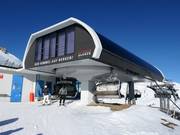 Eggalm Nord - 6-persoons hogesnelheidsstoeltjeslift (koppelbaar) met kap en stoelverwarming