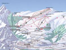 Pistekaart Tschappina/Urmein (Heinzenberg)