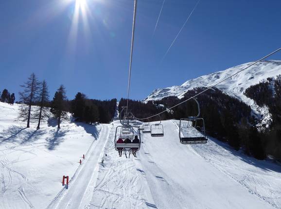 Moosalp-Express (Ried-Chalterboden) - 3-persoons vaste stoeltjeslift